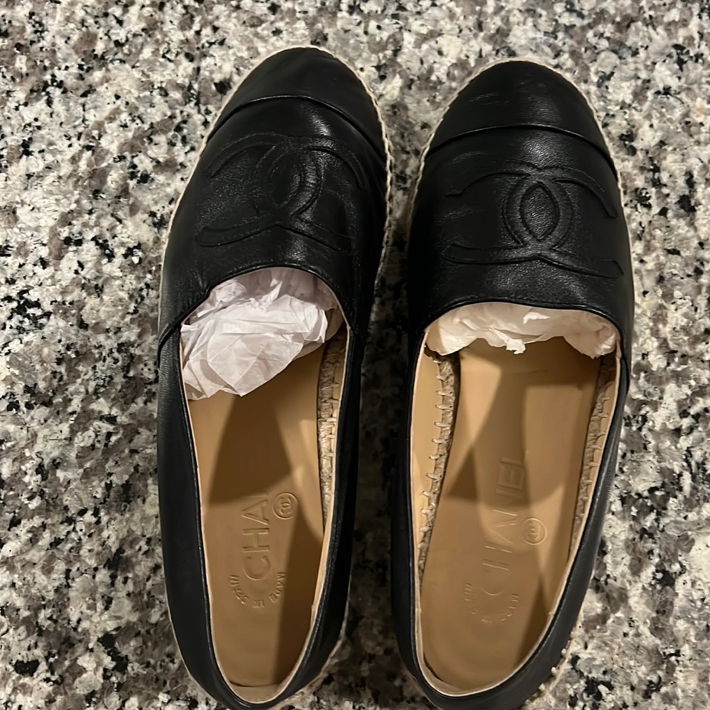 Authentic Chanel espadrilles